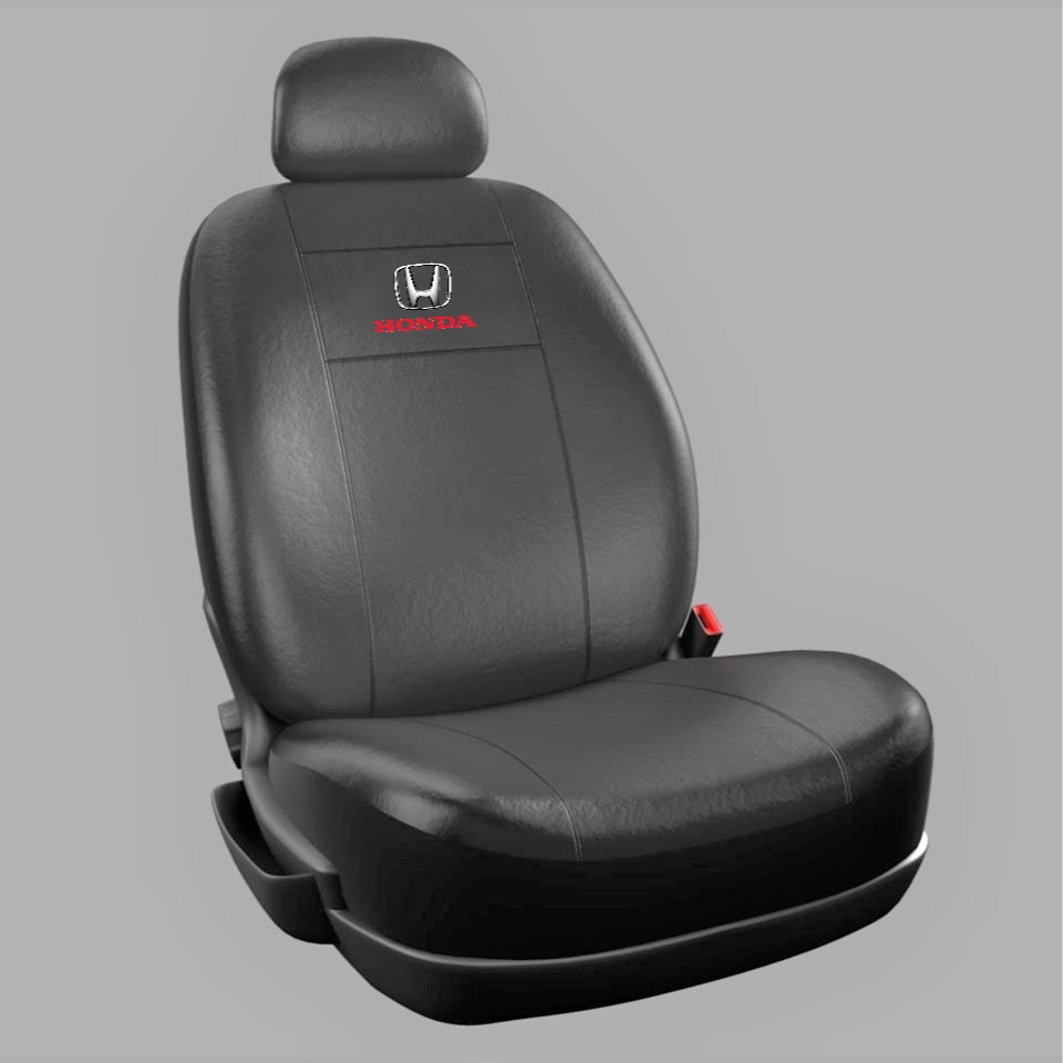 Fundas de ecocuero c/logo Honda